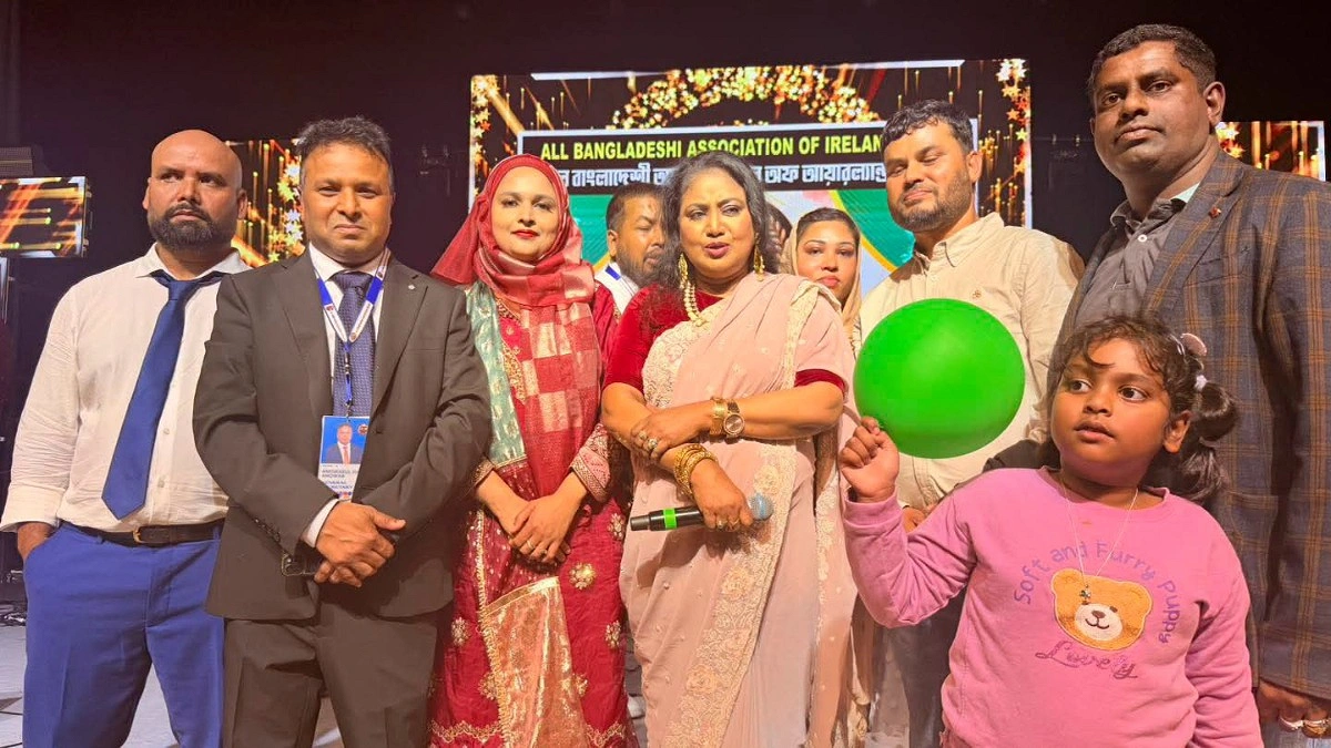 ডাবলিনে আবাইয়ের অভিষেক, গানে মাতলেন প্রবাসী বাংলাদেশিরা