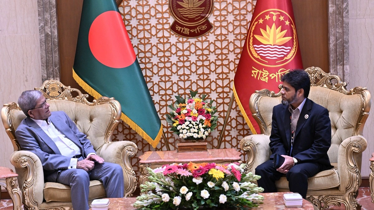 রাষ্ট্রপতির সঙ্গে পাবিপ্রবি উপাচার্যের সৌজন্য সাক্ষাৎ