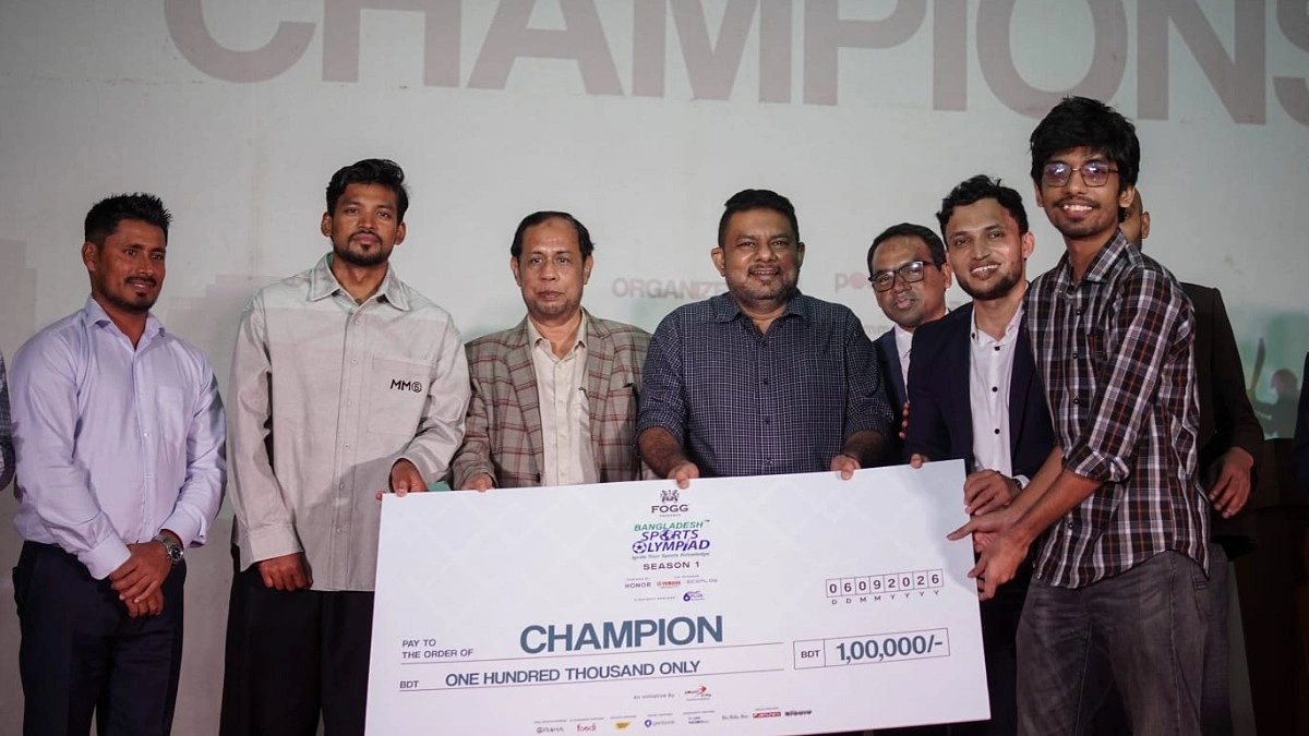 বাংলাদেশ স্পোর্টস অলিম্পিয়াডে সেরা ব্র্যাক ইউনিভার্সিটির নাভিদ