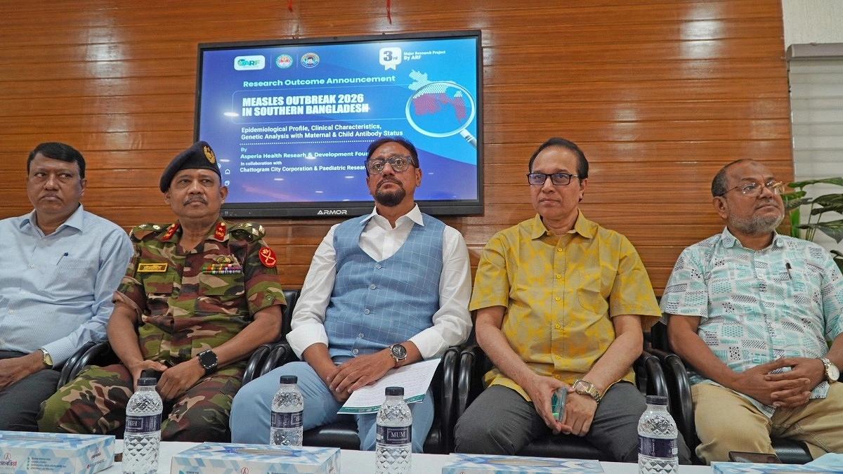 হাম আক্রান্ত ৭৮ শতাংশের দেখা দেয় নিউমোনিয়া