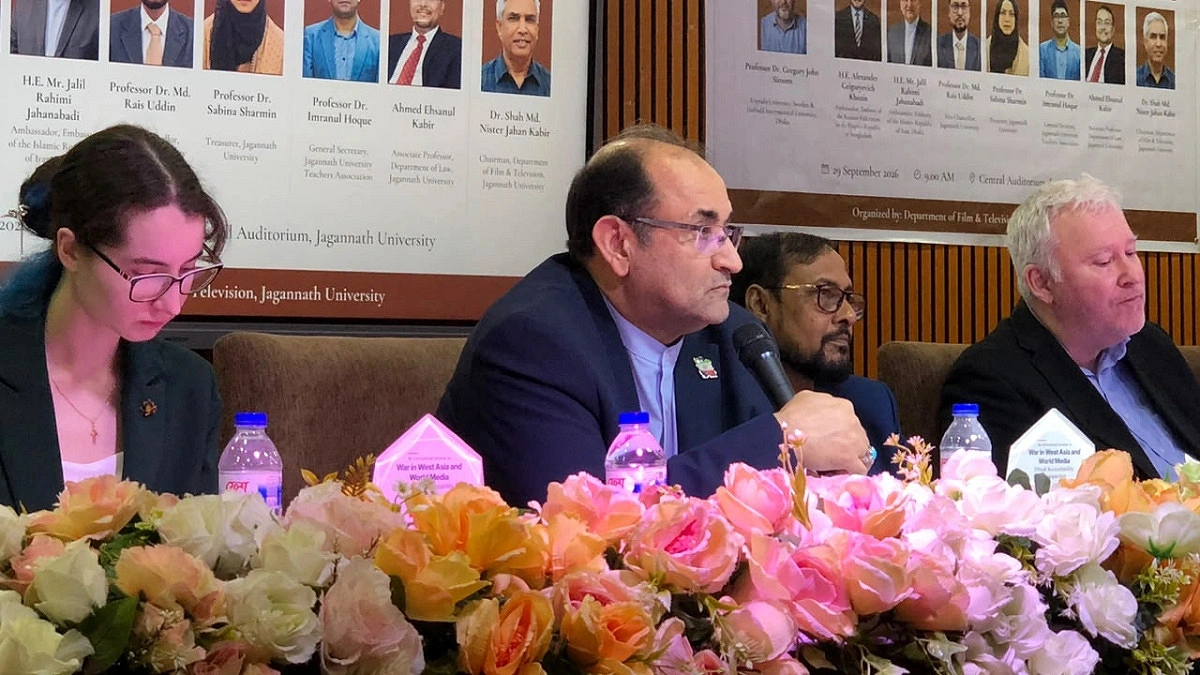 পশ্চিমা গণমাধ্যমের যুদ্ধের বয়ান অন্যায় ও পক্ষপাতদুষ্ট : ইরানি রাষ্ট্রদূত