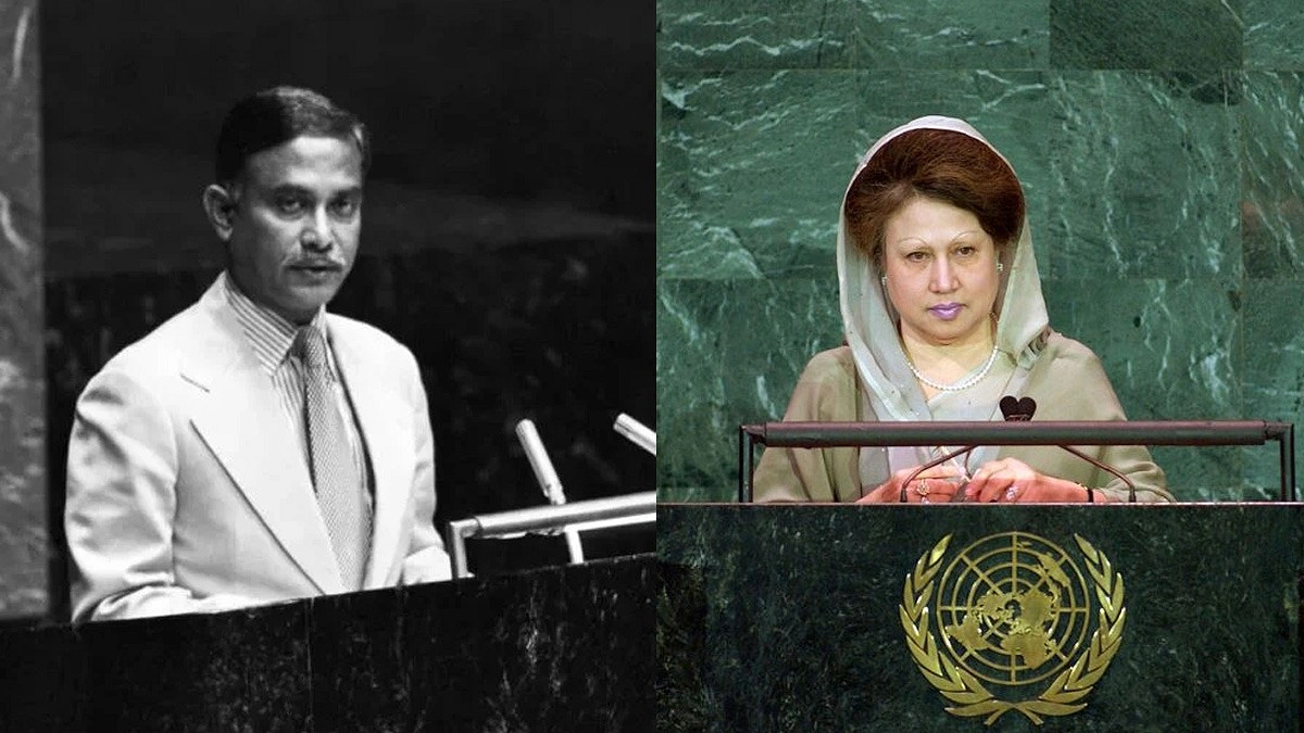জাতিসংঘের মঞ্চে এক পরিবার থেকে আর কারা কারা