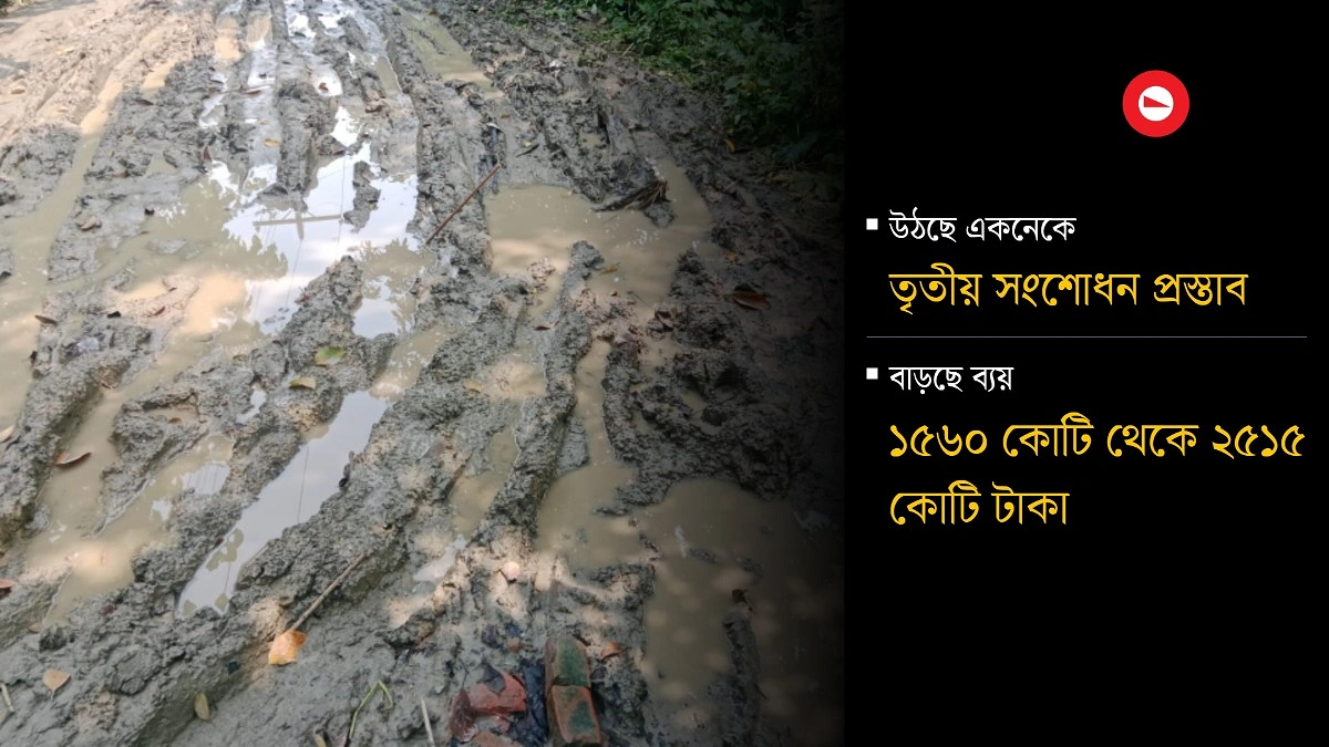 সাড়ে ৪ বছরের প্রকল্পের ৯ বছর পার