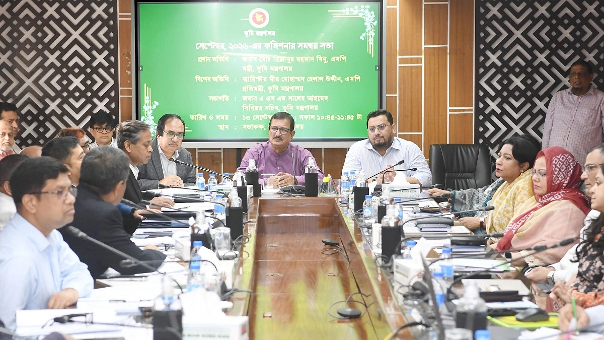 ফসলি জমি ও সরকারি সম্পত্তি রক্ষায় কঠোর পদক্ষেপের ঘোষণা ভূমিমন্ত্রীর