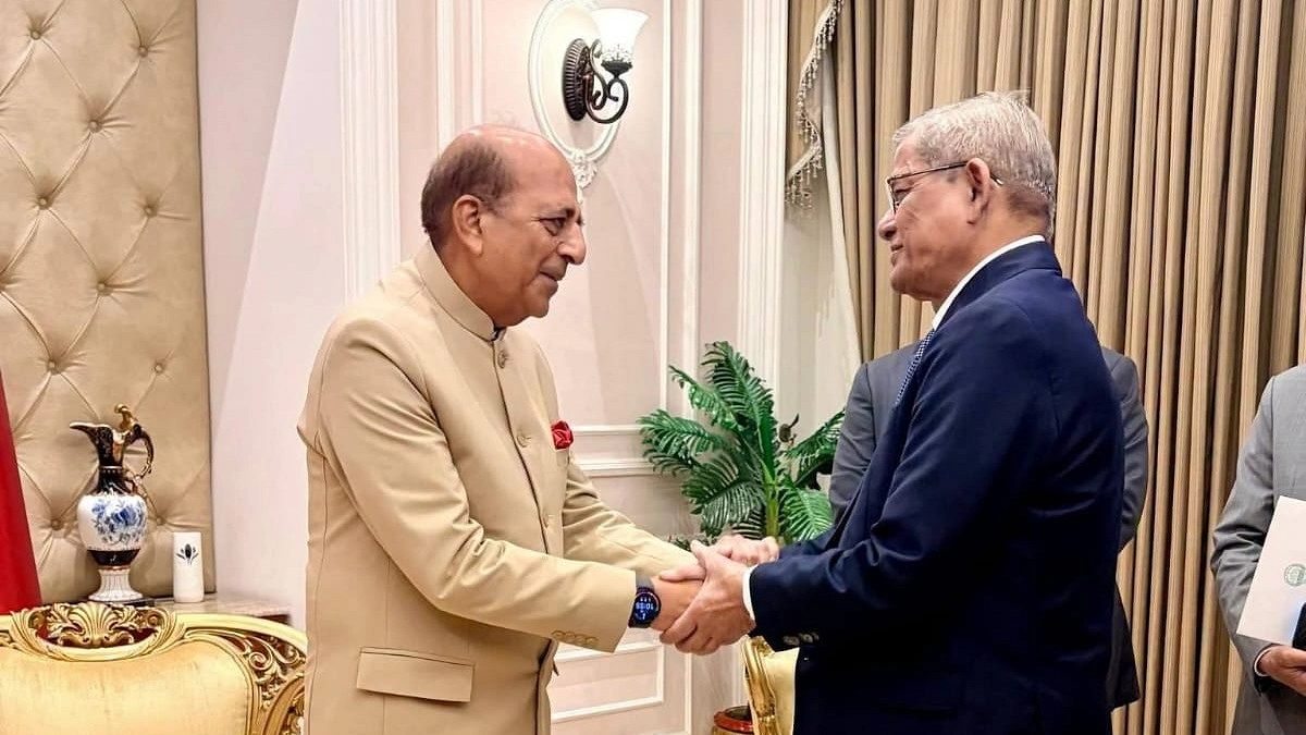 রাষ্ট্রপতির সঙ্গে ভারতীয় হাইকমিশনারের সৌজন্য সাক্ষাৎ