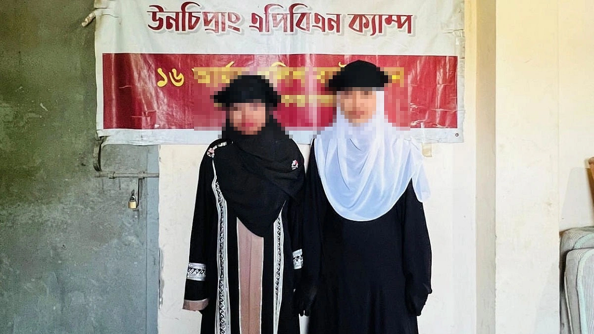 ভারত যাওয়ার চেষ্টা, দুই রোহিঙ্গা কিশোরীকে উদ্ধার