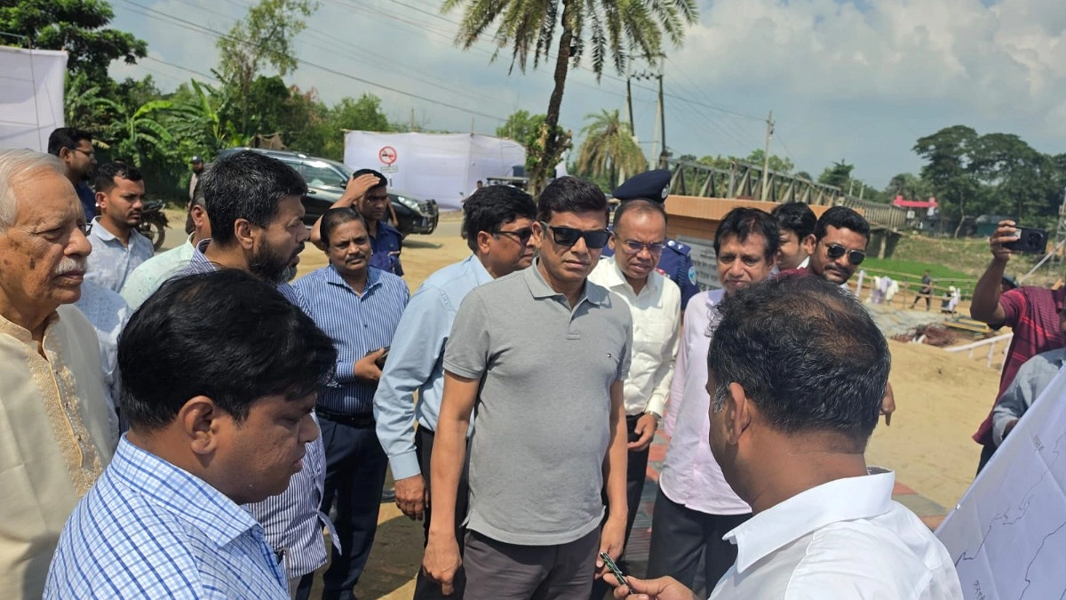 প্রধানমন্ত্রীর ফেনী সফরের প্রস্তুতি পরিদর্শনে পানিসম্পদ প্রতিমন্ত্রী