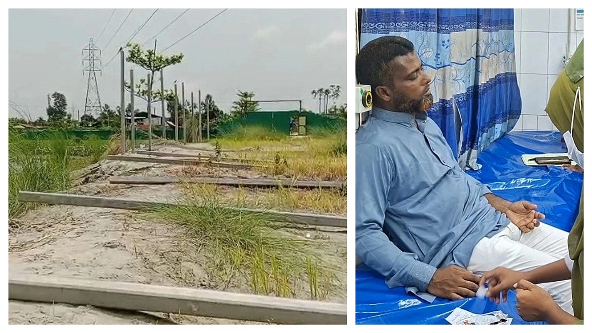 মাধবদীতে চাঁদার দাবিতে পার্ক ব্যবস্থাপকের ওপর হামলার অভিযোগ