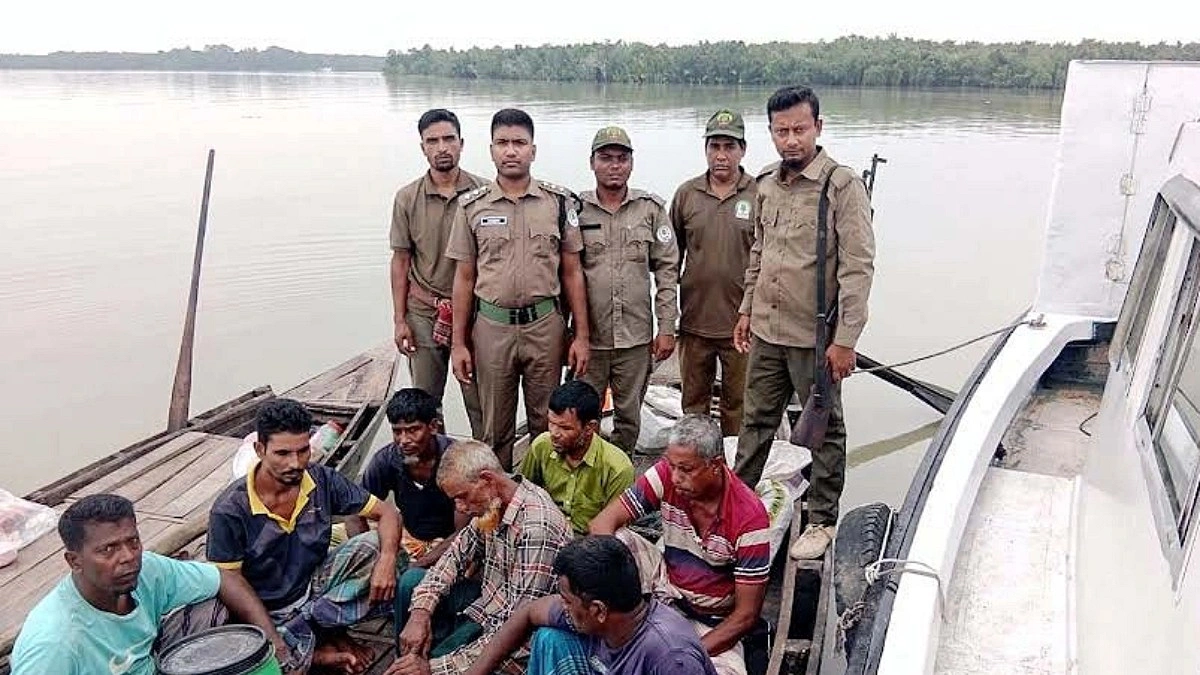 অভয়ারণ্যে মৎস্য আহরণ: সুন্দরবনে দুই দিনে আটক ৯ জেলে