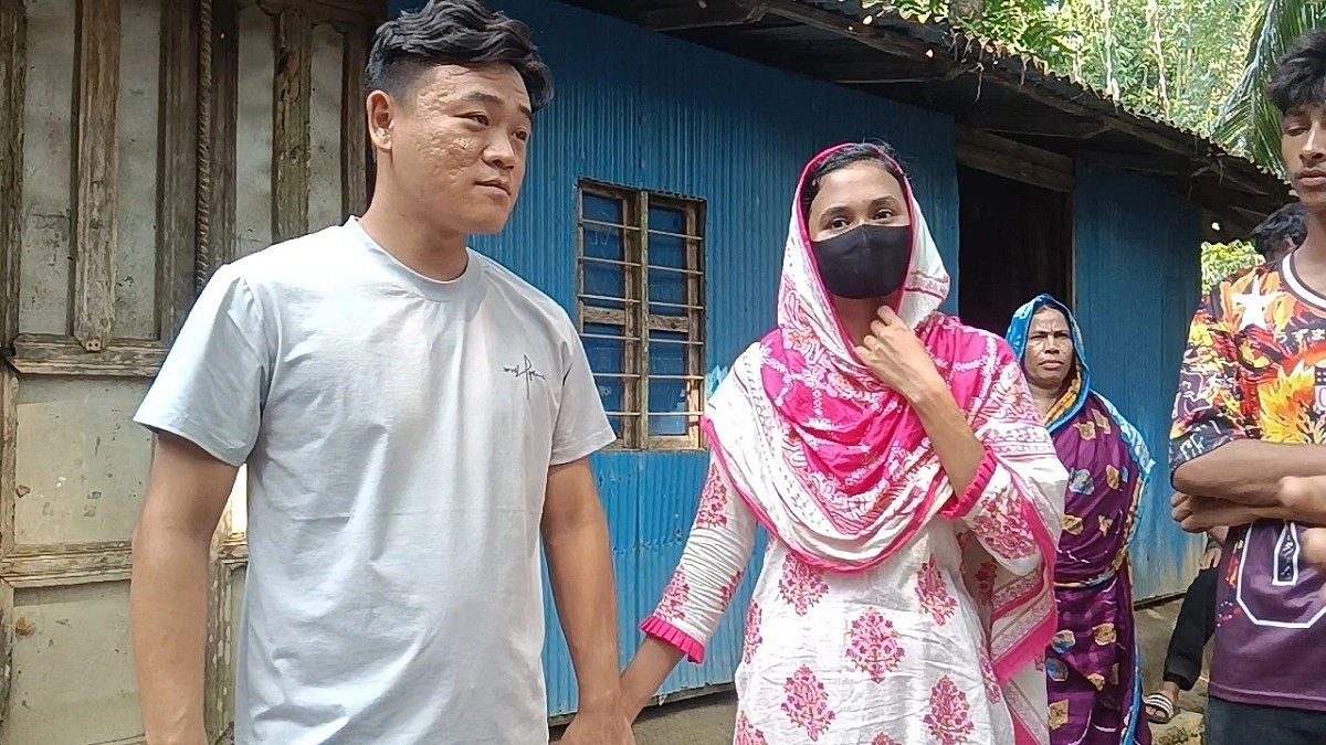 চীন থেকে মাদারীপুরে ‘প্রেমের বর’!