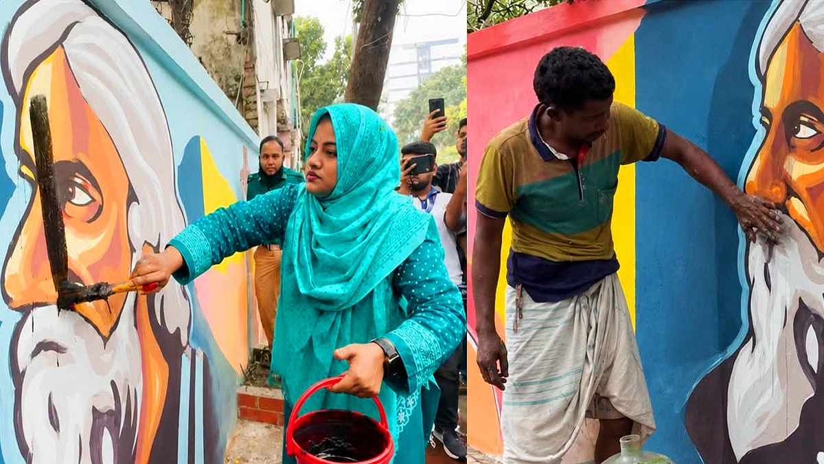 রবীন্দ্রনাথের ছবিতে কালিমা লেপন করলে কী ঘটে?
