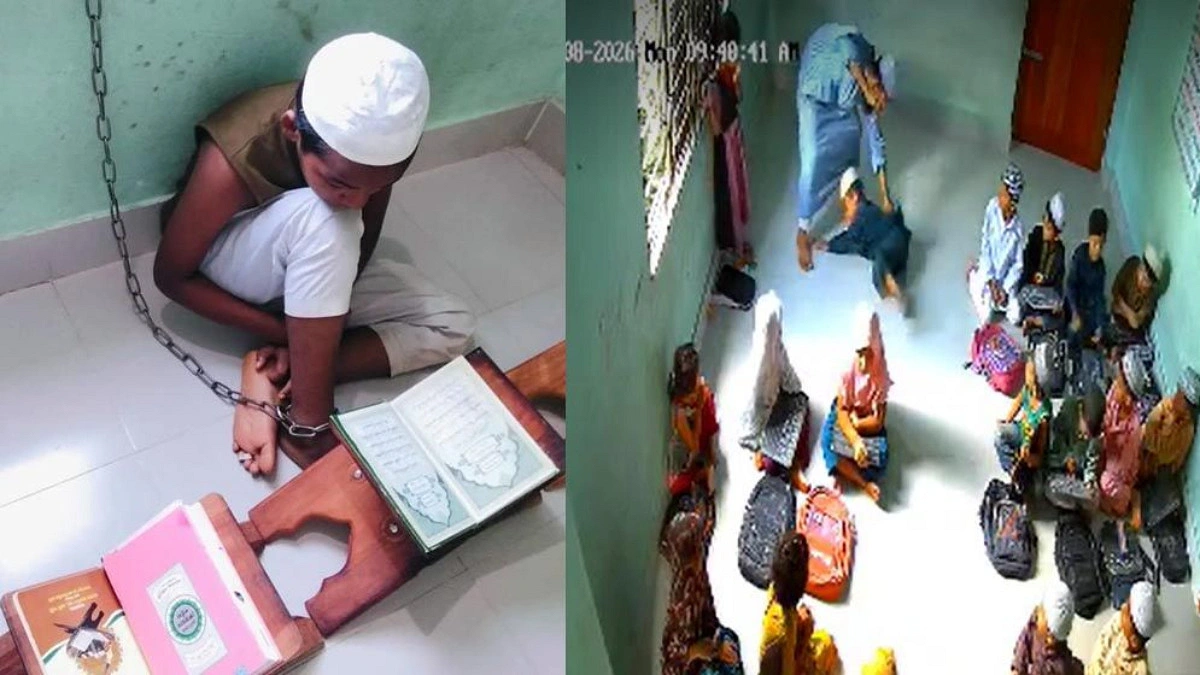 লক্ষ্মীপুরে মাদ্রাসাশিক্ষার্থীকে শিকল দিয়ে বেঁধে নির্যাতন, ভিডিও ভাইরাল