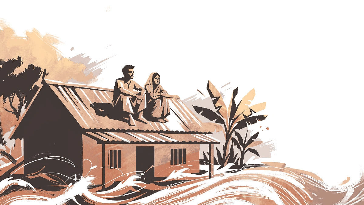 দুর্যোগে ঘরছাড়া মানুষের ক্ষতি ১২০০ কোটি