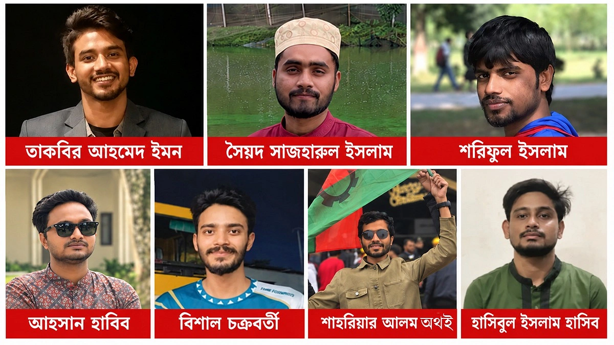 রাবি সাংবাদিকদের ওপর হামলায় শনাক্ত ছাত্রদলের ৭ নেতাকর্মী জড়িত নানা অপকর্মে