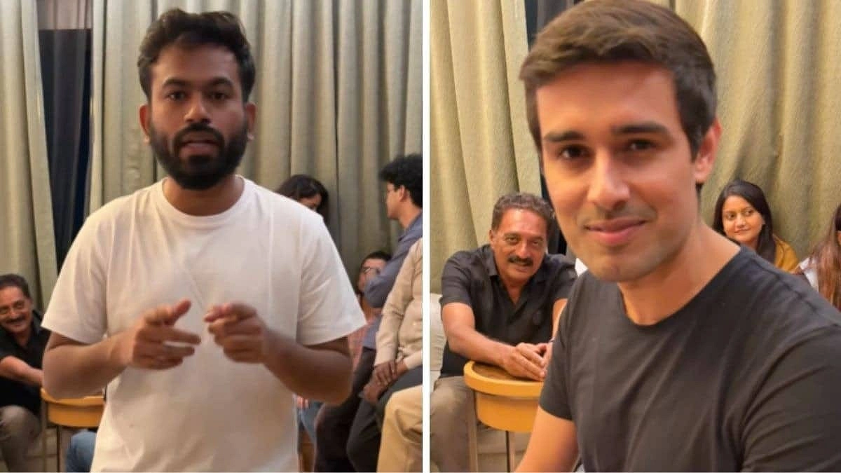ককরোচ ডাকা বিক্ষোভে যোগ দিতে বেঙ্গালুরুর পথে ধ্রুব রাঠি