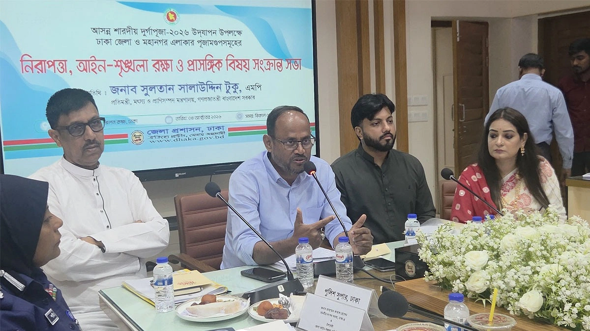 পূজার নিরাপত্তায় গাফিলতি বরদাশত করা হবে না: মৎস্য ও প্রাণিসম্পদ প্রতিমন্ত্রী