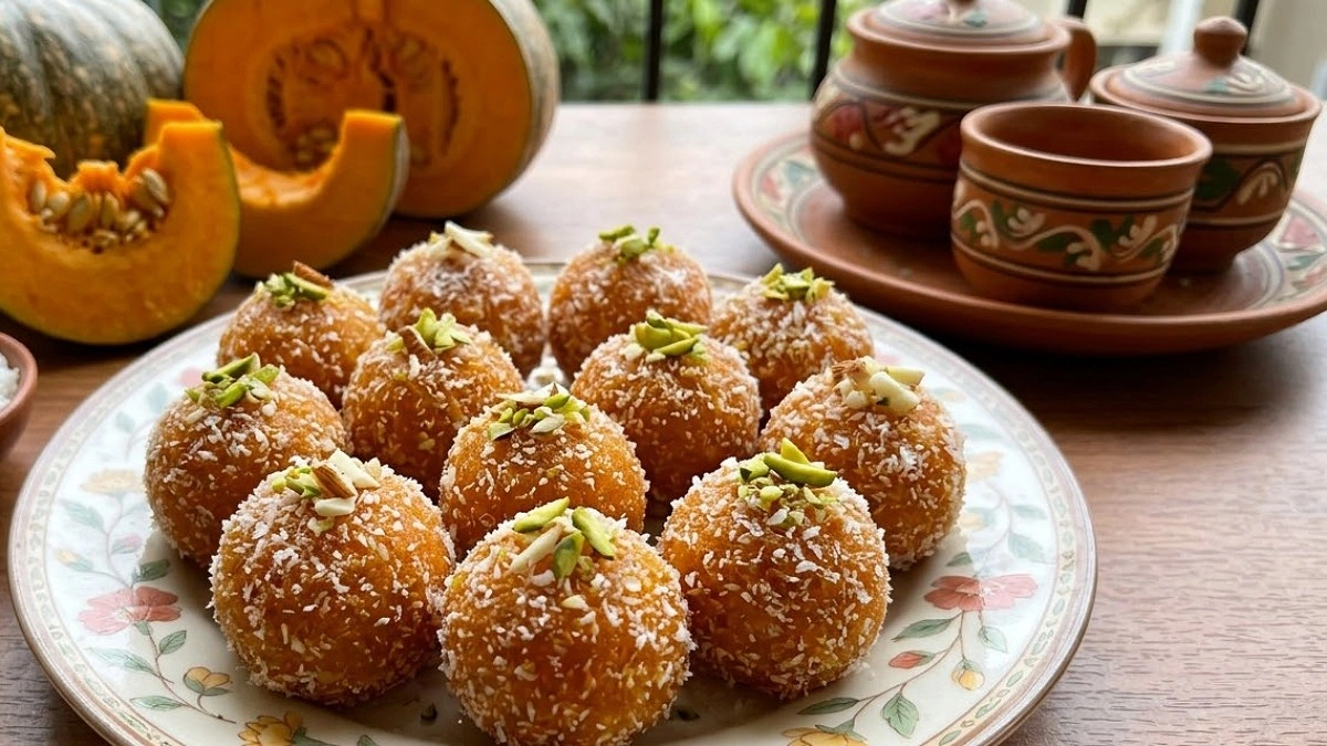 ঘরেই বানান ‘মিষ্টি কুমড়ার বল’