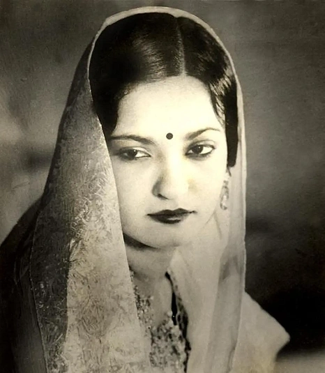 তরুণ বয়সে বেগম আখতার