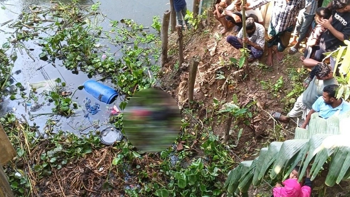পানিতে ভাসছিল ড্রাম, খুলে দেখা গেল নারীর মরদেহ