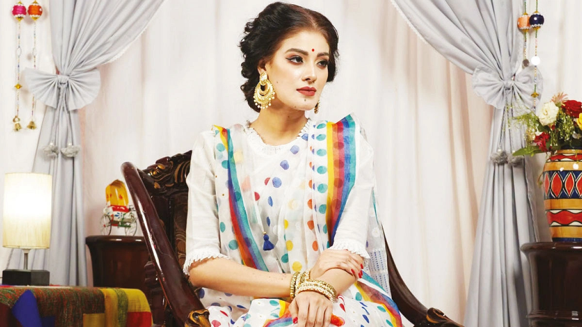 শারদীয়ার রঙে অঞ্জন’স