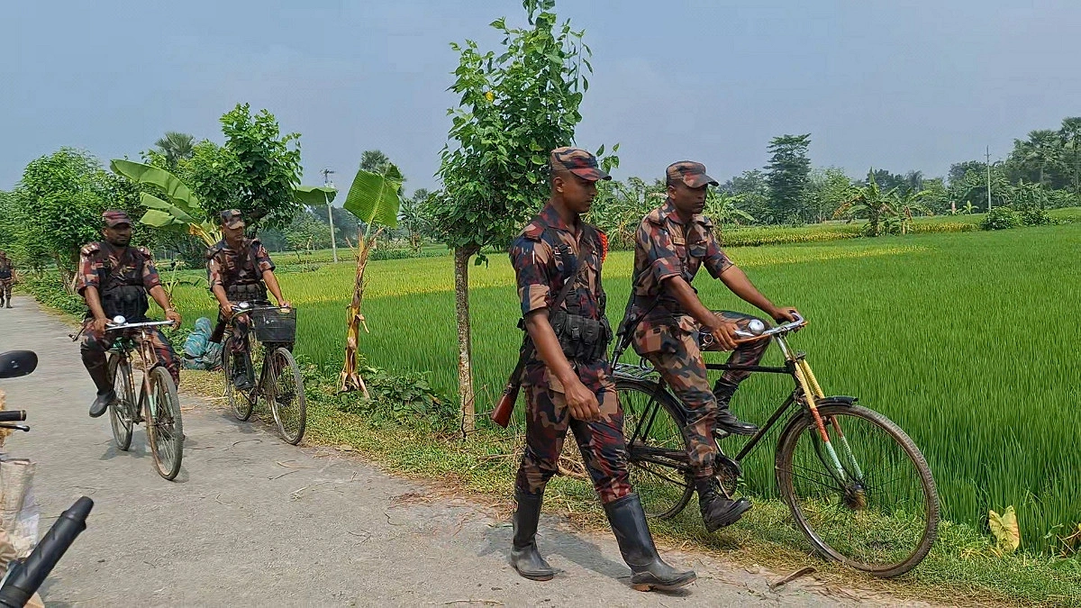 জয়পুরহাট সীমান্তে পুশইন প্রতিহত করল বিজিবি