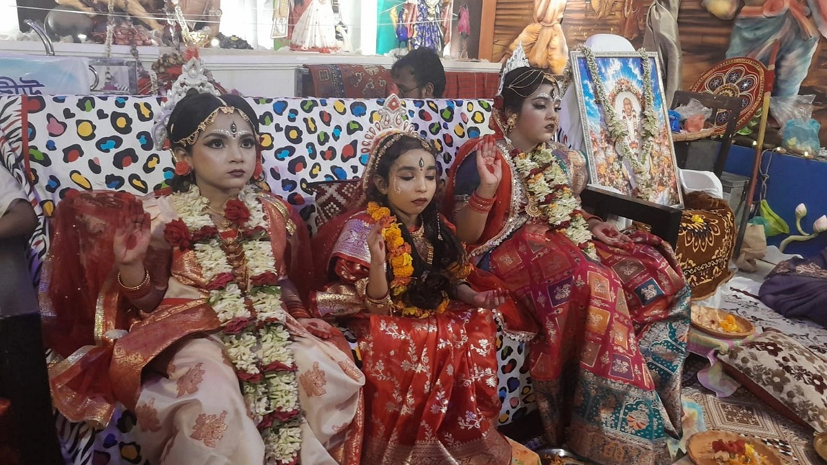 চট্টগ্রামে কুমারী পূজা অনুষ্ঠিত