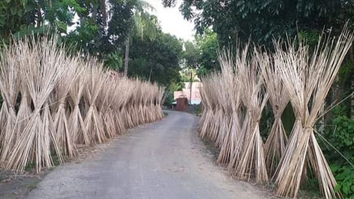 কদর বেড়েছে পাটকাঠির