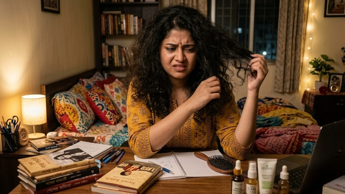 আর্দ্র আবহাওয়ায় চুলের ফ্রিজি ভাব নিয়ন্ত্রণ করবেন যেভাবে