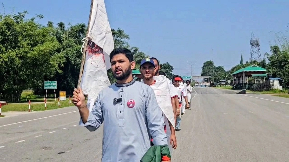 বাংলাবান্ধা জিরো পয়েন্ট থেকে ‘মার্চ ফর ইনসাফ' কর্মসূচি শুরু