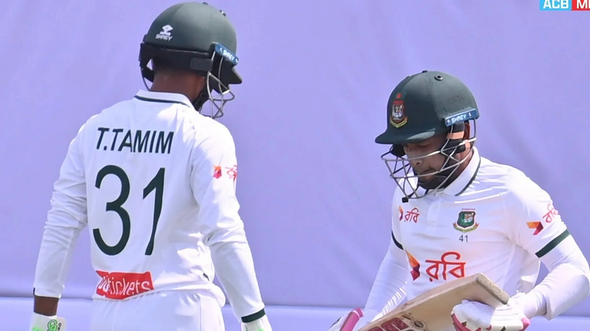 ৩২৯ রানের লিডে তৃতীয় দিন শেষ বাংলাদেশের