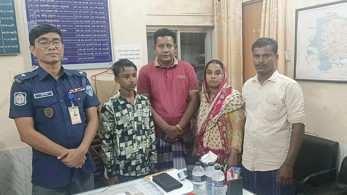 নিখোঁজ মাদ্রাসাছাত্রকে দেড় মাস পর উদ্ধার
