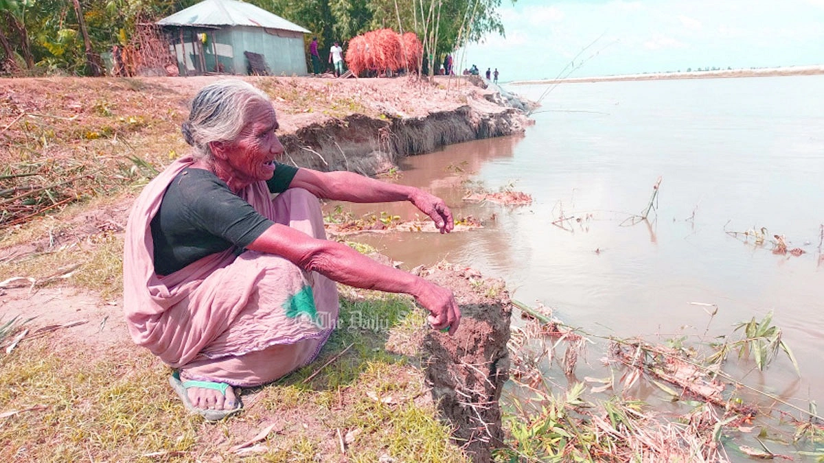 রংপুরের গঙ্গাচড়ায় ১০ বছরে বাস্তুহারা ২৫ হাজার পরিবার