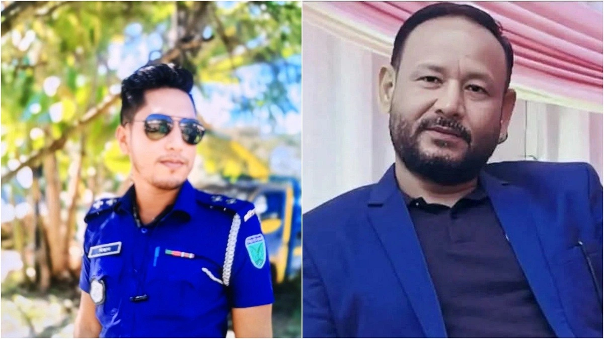 রাস্তার পাশে জিজ্ঞাসাবাদ করছিল পুলিশ, কাভার্ড ভ্যানচাপায় এসআইসহ নিহত ২