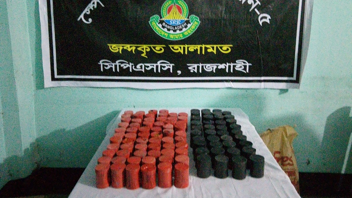 লিচুবাগানের পাশে পড়ে থাকা সিমেন্টের বস্তায় মিলল ১০৩টি তাজা ককটেল