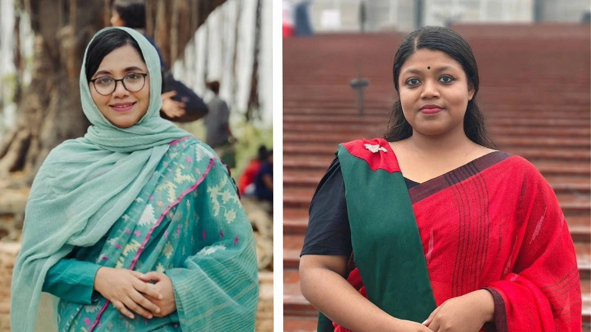জাতীয় নারীশক্তির নেতৃত্বে এনসিপির দুই নারী এমপি