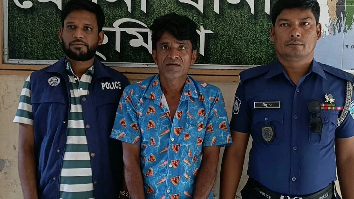 মেঘনায় সাজাপ্রাপ্ত আসামি গ্রেপ্তার