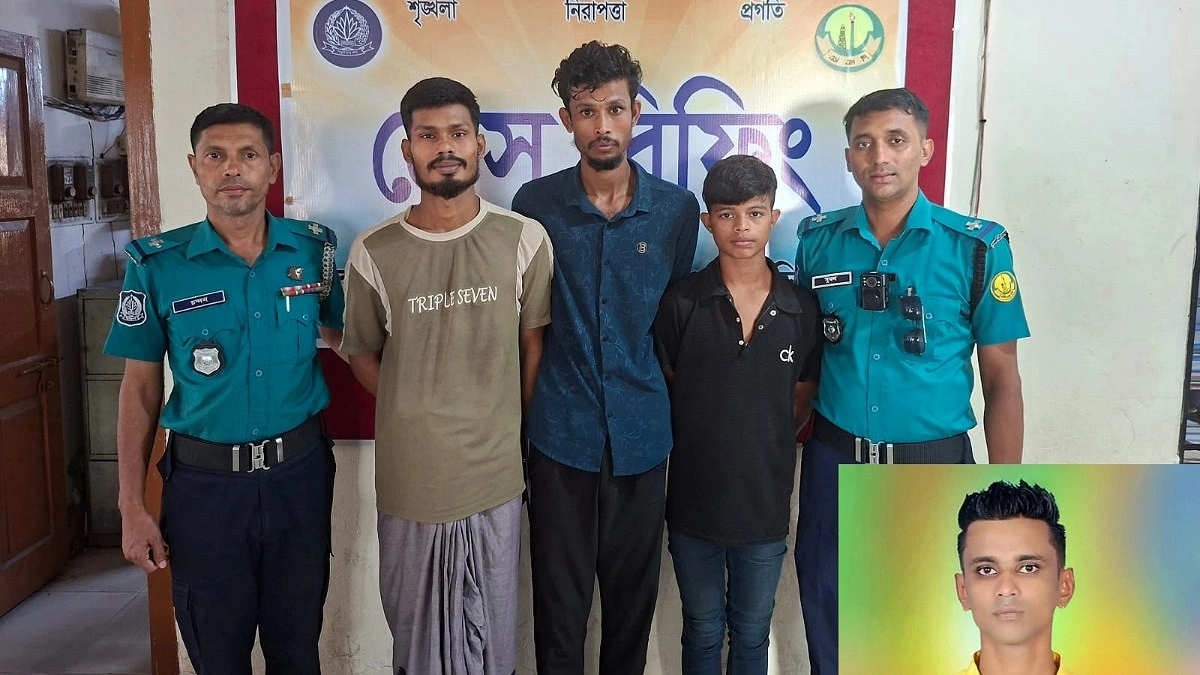 হৃদয় হরিজন হত্যা: নরসিংদী থেকে তিন আসামি গ্রেপ্তার