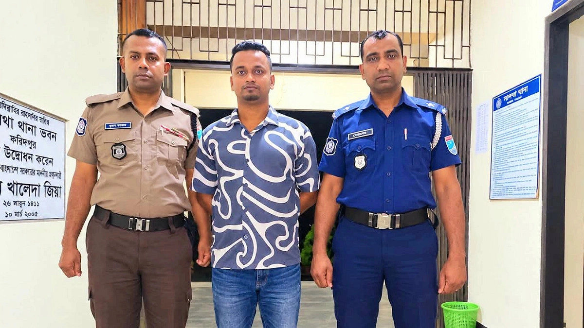 নাঈমের পর এবার সালথায় ছাত্রলীগ নেতা শাকিল গ্রেপ্তার