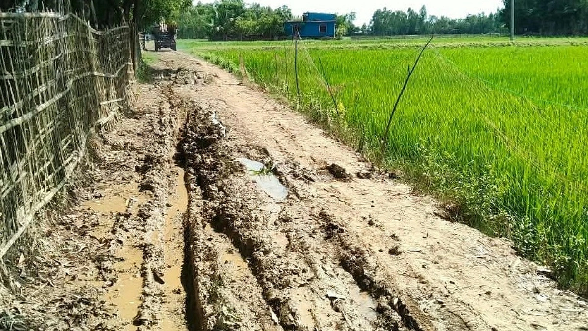 কাঁচাই রয়ে গেল পেকুয়ার টেকপাড়া-বিলহাসুরা সড়ক