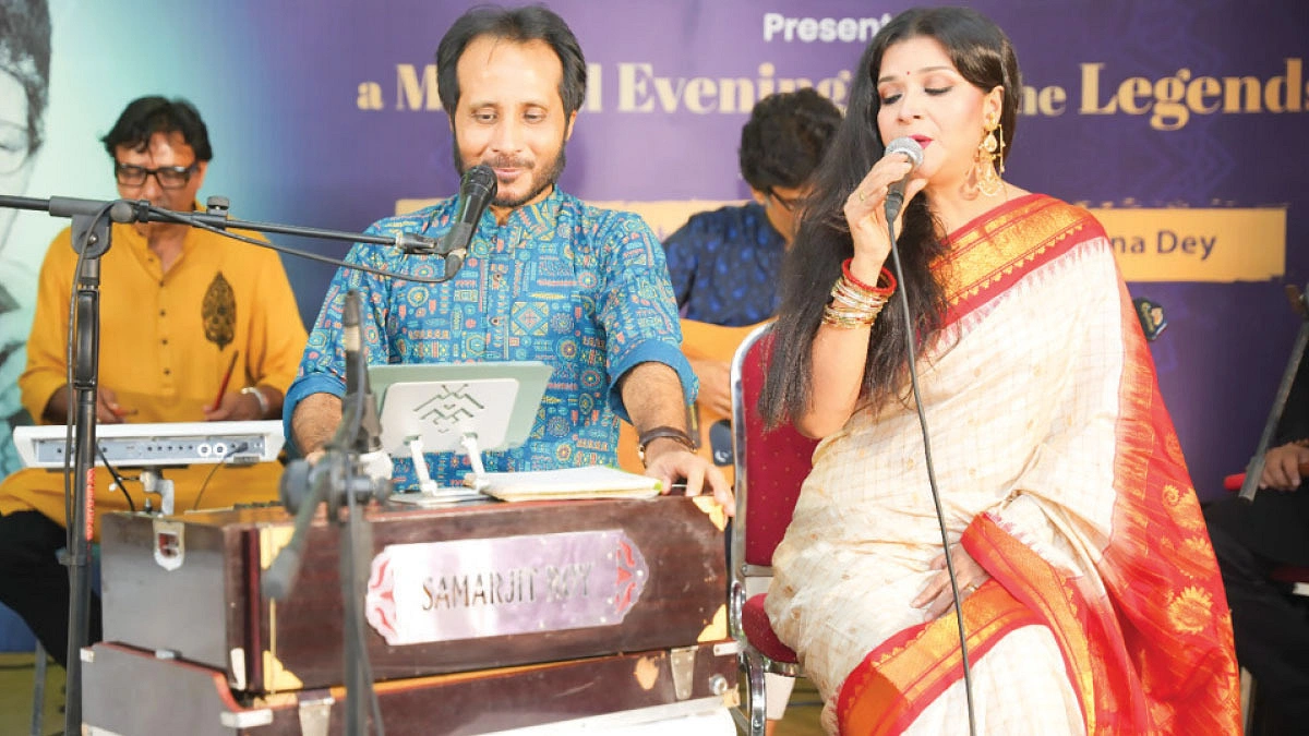 সুরের সন্ধ্যায় তিন কিংবদন্তিকে স্মরণ