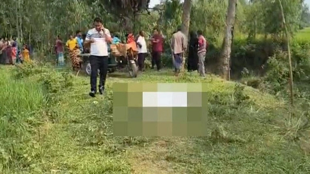 নালিতাবাড়ীতে নিখোঁজ নারীর মরদেহ মিলল খালে