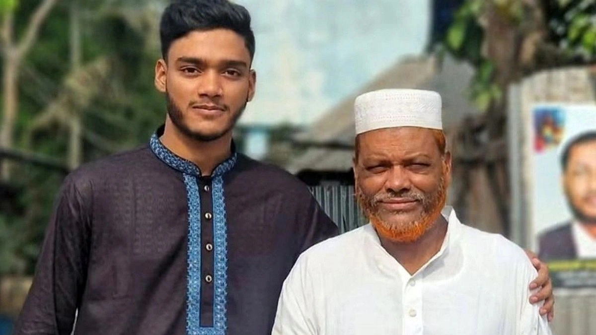 নিষিদ্ধ ছাত্রলীগ নেতাকে থানায় দেখতে গিয়ে গ্রেপ্তার আ. লীগ নেতা বাবা