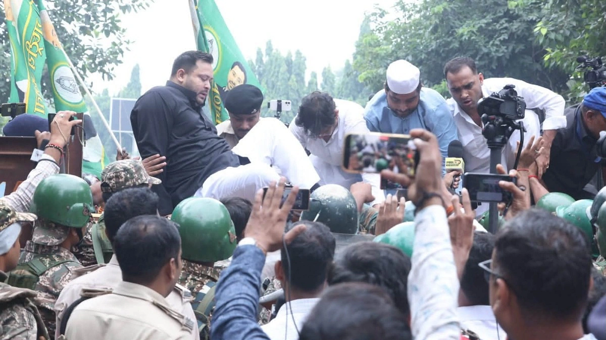 এসআইআর নিয়ে পাটনা রণক্ষেত্র