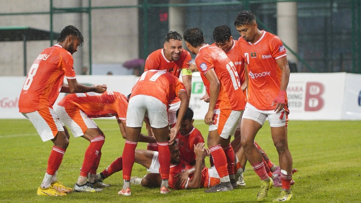 সাব্বিরের হ্যাটট্রিকে বসুন্ধরার গোল উৎসব