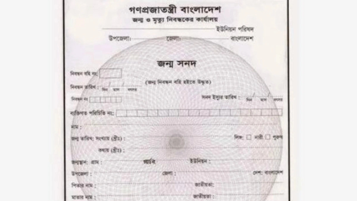 অস্তিত্বহীন ১১৫ শিশুর জন্ম-মৃত্যু সনদ, দুই কর্মকর্তা প্রত্যাহার
