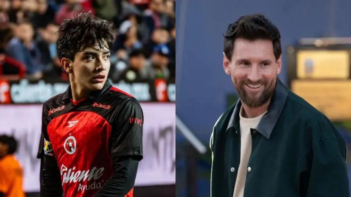 মেসির কাছ থেকে বিশেষ উপহার পেলেন মেক্সিকোর তরুণ