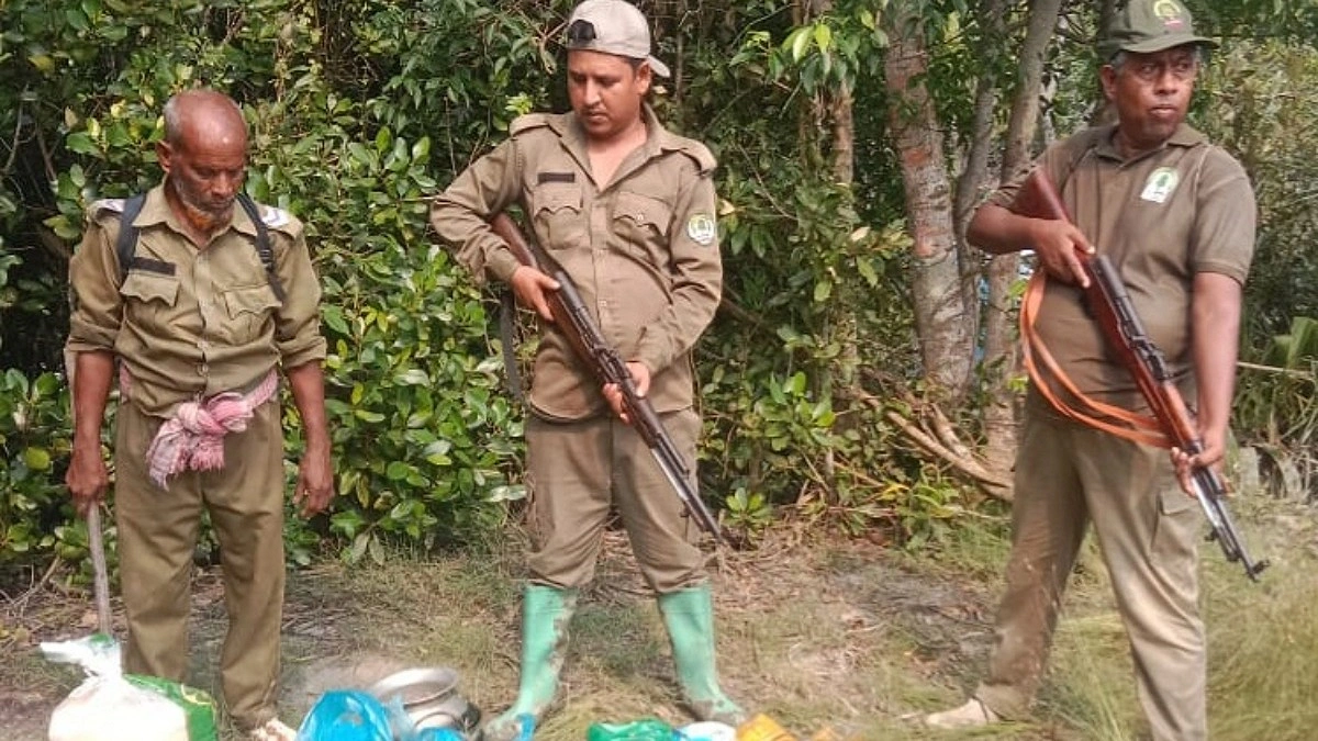 সুন্দরবনে বনদস্যুদের আস্তানা ধ্বংস, ১৪ মোবাইল জব্দ