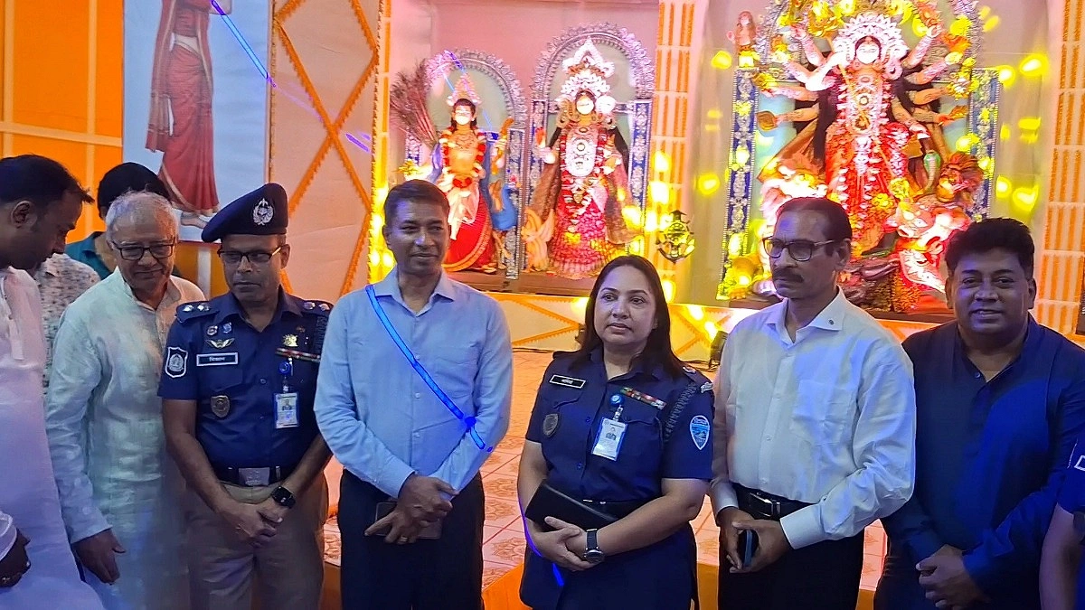 দুর্গাপূজার নিরাপত্তায় কোনো ঘাটতি নেই