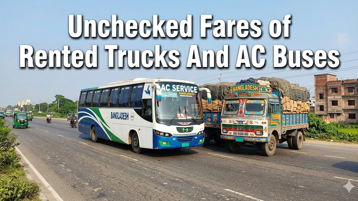 Who Determines the Fare for AC Buses and Trucks?