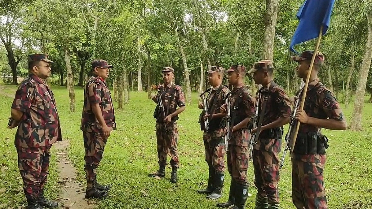 BGB Tightens Border Watch in Brahmanbaria to Stop Hide Smuggling
